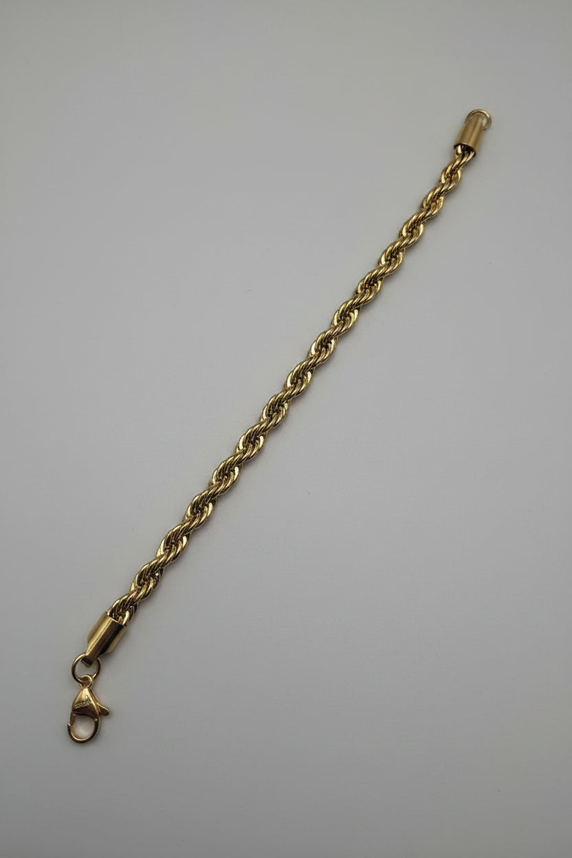 Bracciale a Maglia a Corda 8mm