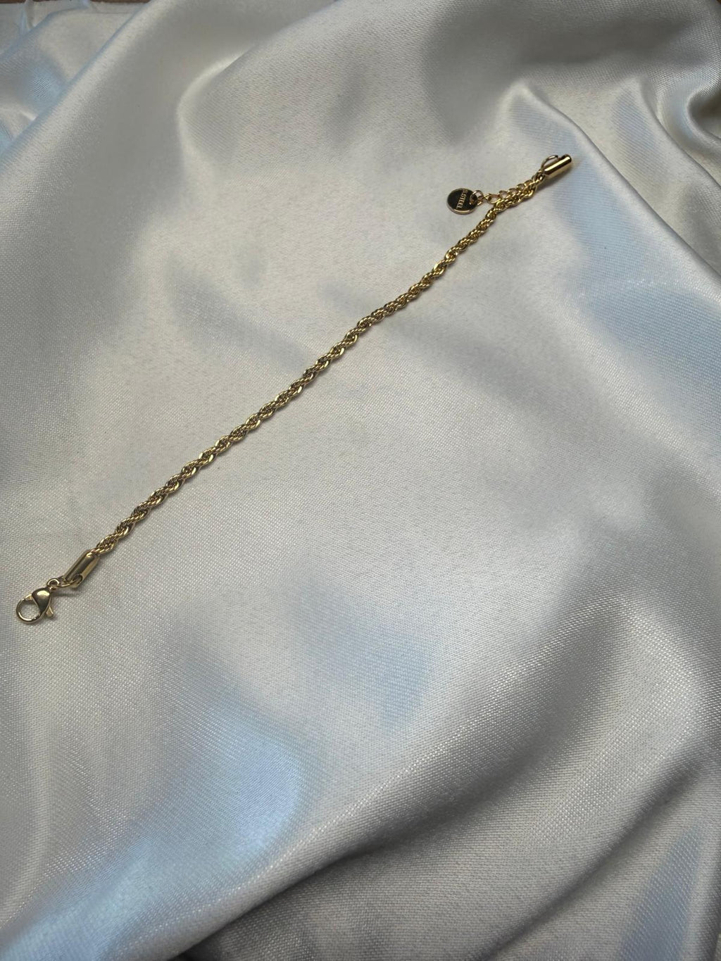Bracciale a Maglia a Corda 3mm