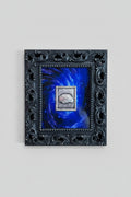 Serie Nebula Sacra - Quadro Ex Voto Cervello su Stampa Galassia su Plexiglass 34x39