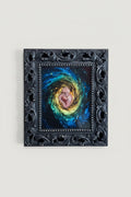 Serie Nebula Sacra - Quadro Ex Voto Sacro Cuore su Stampa Galassia su Plexiglass 34x39