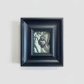 Quadro Ex Voto Sacro Cuore - Raso Verde 20x23